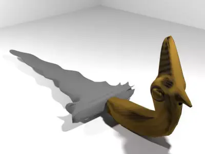 Keris Buda 3D model