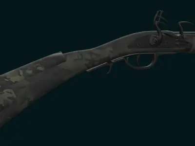 Tactical Musket 3D model