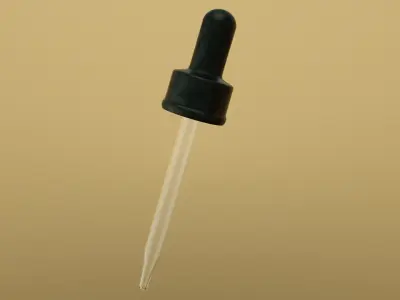 dropper fbx needle Free 3D model