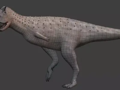 Carnotauro - Rig 3D model