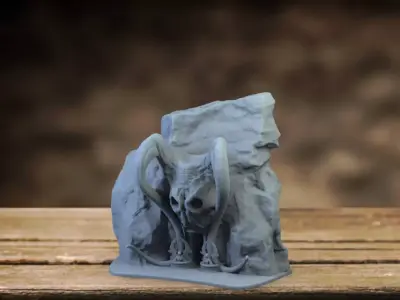 Dungeon Shadow land  3D print model
