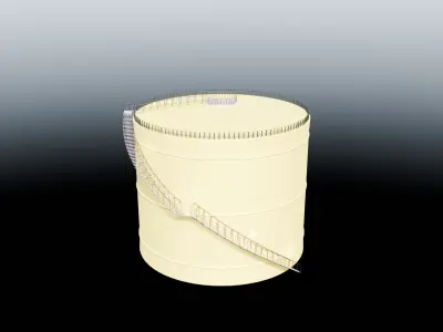 FUEL SILO 3D model