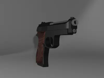 beretta 92  3D model