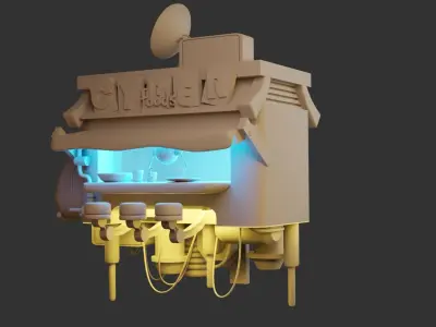 Food Truck 3D model