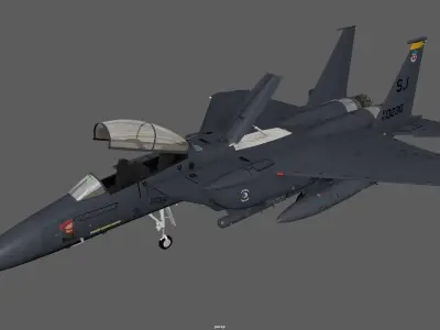 F-15E Strike Eagle 3D model