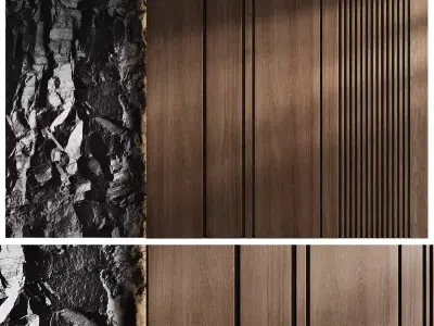 wall 3d panel 02 Free 3D model