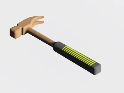 Hammer 3D print model