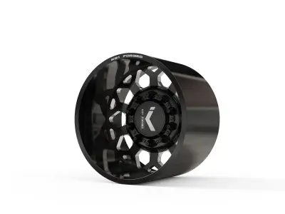 REAR KG1 KD006-B-2 DUALLY WHEEL 3D MODEL 3D model