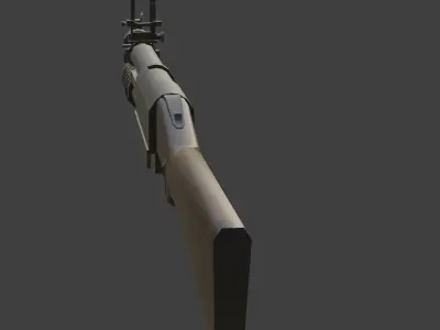 weapon ex41 Low-poly 3D model