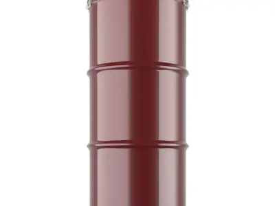 barrel 3D model 2