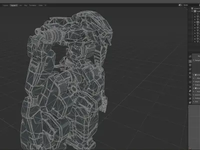 scifi-model558 3D model