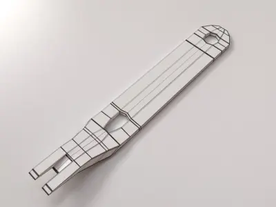 Mini Pry Bar 3D model