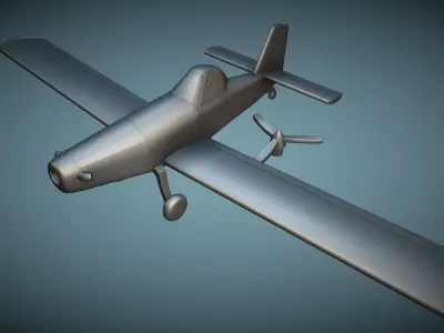 Air Tractor AT-402B - 3D Printable Model 3D print model