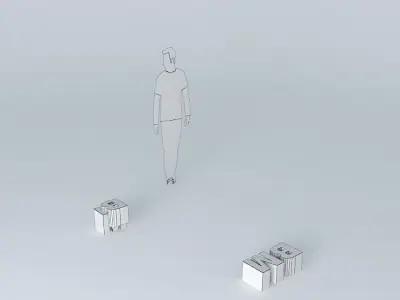 Real Estate Brokerage logo Free 3D model