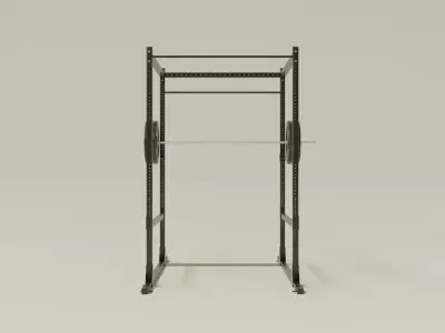 Gym Equipment 3D model 2