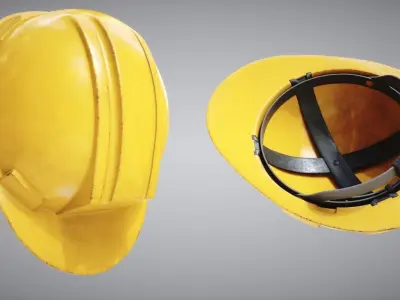 Industrial Construction Pack Low-poly 3D model