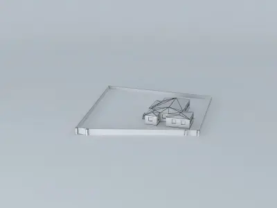 Municipal residence valid from Holy Christ of Calvary CARE To... Free 3D model