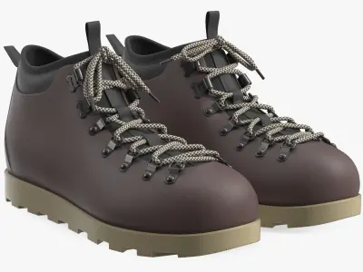 Trail Boots 3D model