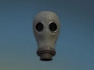GP-5 Gas Soviet Mask 3D model