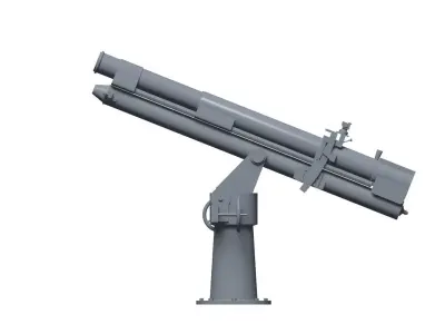 Type 38 Field Gun 3D model