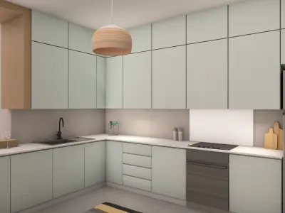 House Interior 1 - Two Storey 3D model