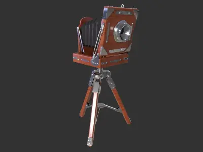 Antique Camera 3D model purchase