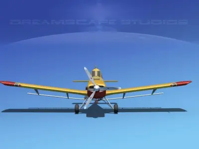 EMB-202A Ipanema V04 3D model
