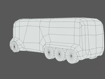 Advanced Industrial Transport Vehicle 3D model