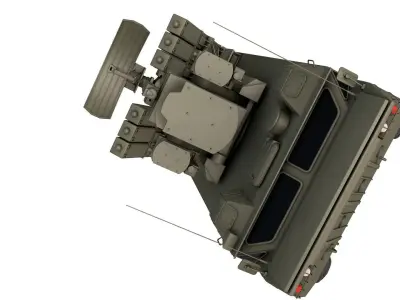 9K33 Osa 3D model