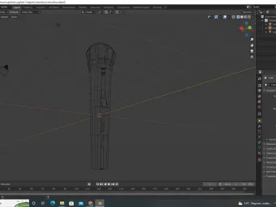 microfono microphone 3D model