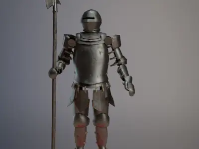 Medieval Plate Armor 3D model