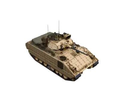 BMP 3 Infantry Fighting Vehicle Military IFV 3D model