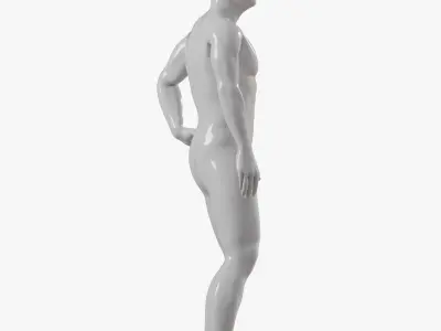  Male mannequin pose 5 PBR 