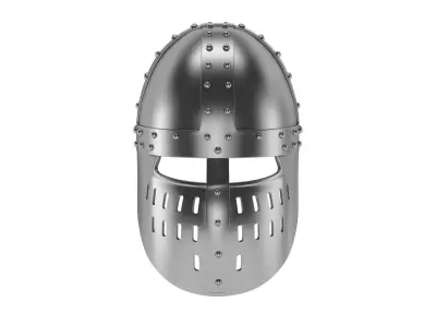 Medieval Helmet 07 3D model
