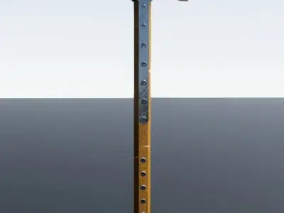 Low Poly Medieval Weapons Low-poly 3D model