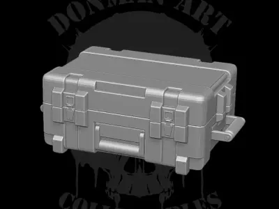 Crates 3D printable files for action figures 3D print model