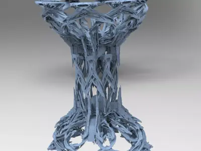 Imperial City Weaved tower 7  3D model