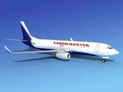 Boeing 737-800 Cargo Master 3D model