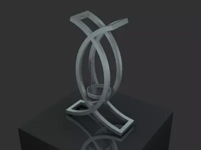 Candle Holder 3D model
