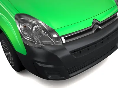 Citroen Berlingo  Van L1 Full Electric 2017 3D model