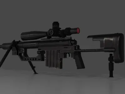 Cheytac  M200 Intervention Free 3D model