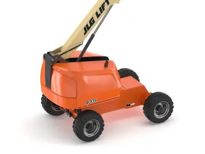 JLG 400S Telescopic Boom Lift 3D model