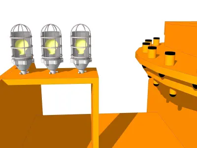 Coil Crane Cano 3D model