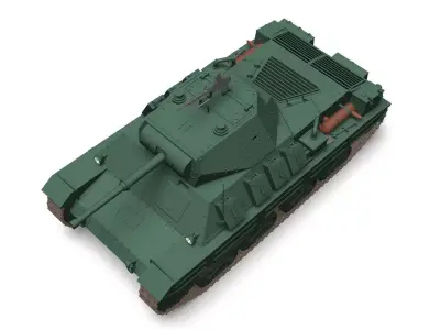 Carro Armato P40 3D model