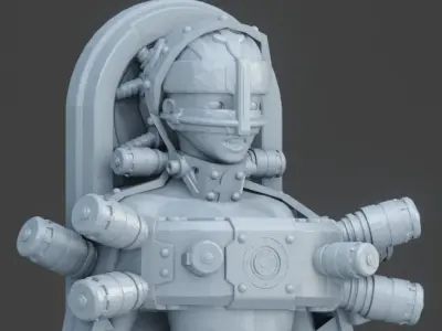 Convent Mecha Pilots for your favorite nun-bots 3D print model