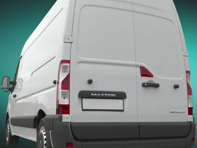 Renault Master L2H2 van 2020 3D model