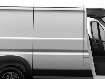 Vauxhall Movano e Van L1H1 HQ Interior 2025 3D model