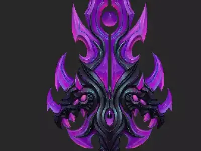 Pack With 30 Fantasy Swords - Part 14 Low-poly 3D model