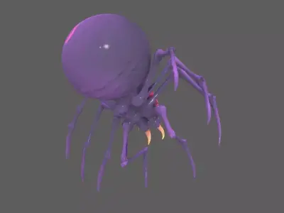 Spider 3D model 27