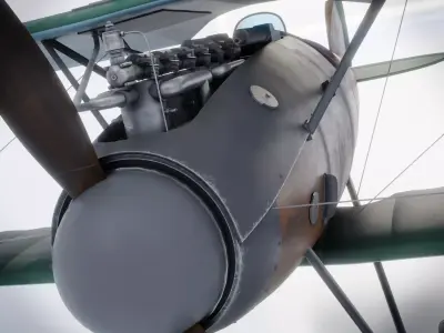 Albatros DV 3D model get